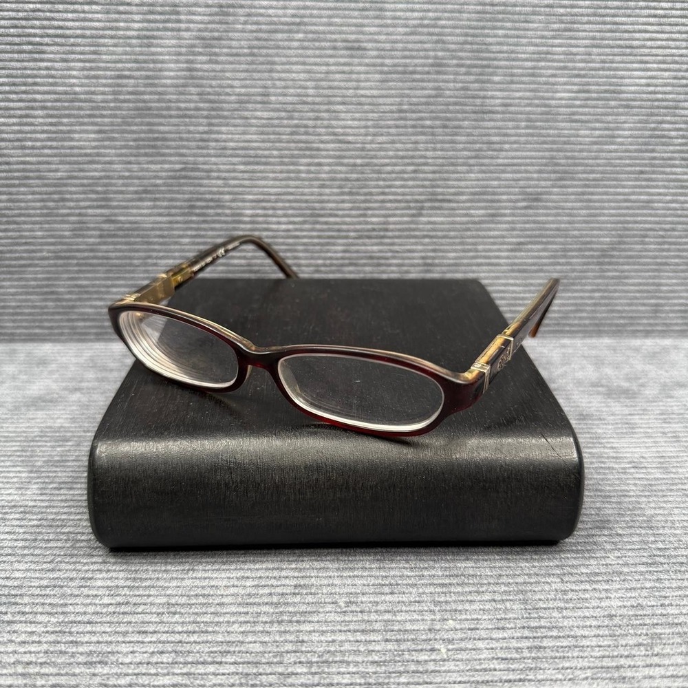 Tory Burch TY 2014 924 Eyeglasses Frames Burgundy Tortoise Gold Logo 51-16-135 - Picture 2 of 9